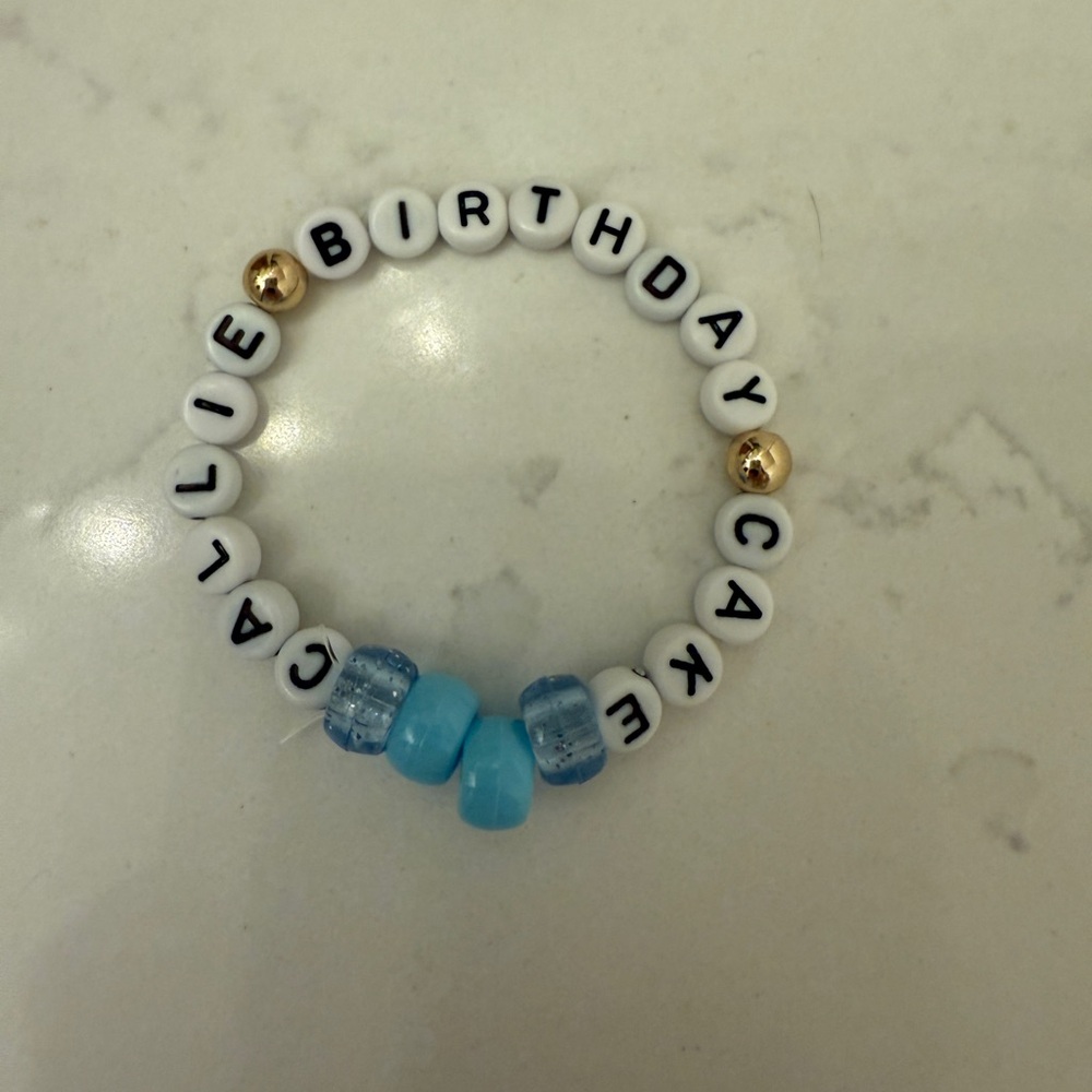 Kids Callie Birthday Cake bracelet